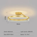 DecorBites™ Black Gold Round Chandelier: Modern Design Ceiling Lamp for Home Decoration