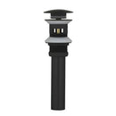 DecorBites™ Black Gray Brass Waterfall Basin Faucet Hot Cold Mixer Tap White Gold
