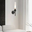 DecorBites™ Black Green Marble Wall Lamp Sconce with Copper Acrylic Lampshade