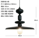 DecorBites™ Black Gyroscope Pendant Lights LED G9 Crystal Iron Art Minimalist Luxury
