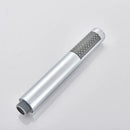 Matte black hand-held shower head bathroom water saving rainfall