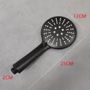 DecorBites™ Black High Pressure Handheld Shower Head for Water Saving and Bathroom Rainfall