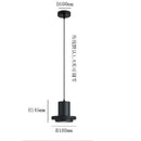 DecorBites™ Black Hole Stone Chandelier | Nordic Raw Stone Decorative Bedside Lamp