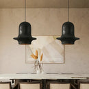 DecorBites™ Black Industrial Chandelier for Cafe Bedroom Bar Decor Hanging Lamps