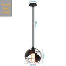 DecorBites™ Black Industrial Pendant Light for Kitchen Island Bar Farmhouse Decor