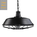 DecorBites™ Black Industrial Pendant Light for Kitchen Island Bar Farmhouse Decor