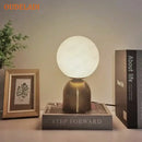 DecorBites™ Black Iron Glass Ball Table Lamps - Nordic LED Lighting Fixture for Home Decor