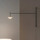 DecorBites™ Black Iron LED Long Wall Lamp for Living Room, Bedroom, Corridor - Nordic Style