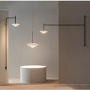 DecorBites™ Black Iron LED Long Wall Lamp for Living Room, Bedroom, Corridor - Nordic Style