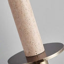 Wabi sabi beige & black iron led pendant hallway decor light