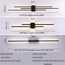 DecorBites™ Black Iron LED Wall Lamp for Living Room, Bedside, TV Background - 110v 240v