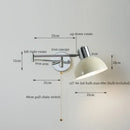 DecorBites™ Black Iron LED Wall Sconce for Home Decor - Modern Nordic Style