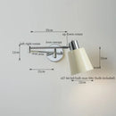 DecorBites™ Black Iron LED Wall Sconce for Home Decor - Modern Nordic Style