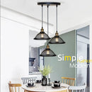 DecorBites™ Black Iron Net-Cage Pendant Light Fixture for Kitchen, Bedroom, Living Room, Restaurant