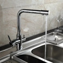 DecorBites™ Black Kitchen Faucet Mixer Tap 360° Rotation Water Features