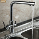DecorBites™ Black Kitchen Faucet Mixer Tap 360° Rotation Water Features