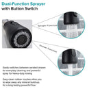 DecorBites™ Black Kitchen Faucet Pull Out Mixer with Single Handle and Stream Spray