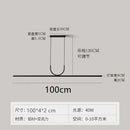 Minimalist black led ceiling pendant light for dining room kitchen