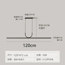 Minimalist black led ceiling pendant light for dining room kitchen