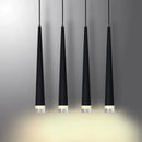 DecorBites™ Black LED Ceiling Chandelier: Stylish Staircase Lighting for Home Decor & Living Room