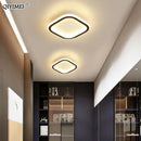 DecorBites™ Black Led Ceiling Light for Home Entryway - Modern Balcony Indoor Lamp