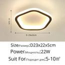 DecorBites™ Black Led Ceiling Light for Home Entryway - Modern Balcony Indoor Lamp