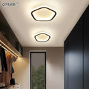 DecorBites™ Black Led Ceiling Light for Home Entryway - Modern Balcony Indoor Lamp