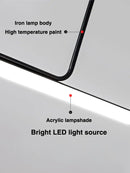 DecorBites™ Black LED Chandelier: Modern Dimmable Pendant Lights for Dining Room & Kitchen.