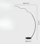 DecorBites™ Black LED Dimming Floor Lamp for Bedroom and Living Room