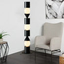 DecorBites™ Black LED Floor Lamp for Home Decorative Lighting