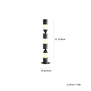 DecorBites™ Black LED Floor Lamp for Home Decorative Lighting