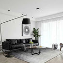 DecorBites™ Black LED Floor Lamp for Living Room and Bedroom Decoration