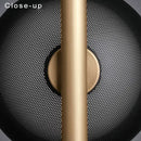Modern black led floor lamp for living room with dome shade