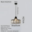 DecorBites™ Black LED Pendant Chandelier for Kitchen Dining Room, Modern Nordic Design
