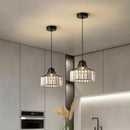 DecorBites™ Black LED Pendant Chandelier for Kitchen Dining Room, Modern Nordic Design