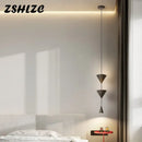 DecorBites™ Black LED Pendant Chandeliers for Modern Nordic Home Decor