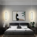 DecorBites™ Black LED Pendant Light: Elegant Bedroom Hanging Lamp, Small Chandelier
