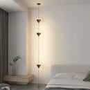DecorBites™ Black LED Pendant Light for Modern Home Decor & Lighting in Living Room & Bedroom
