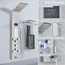 DecorBites™ Black LED Shower Faucet SPA Massage Jet Rain Panel Bidet Sprayer Tap