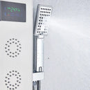 DecorBites™ Black Led Shower Panel 5-Function Wall Mount Bathroom Shower Faucet