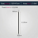 DecorBites™ Black LED Wall Lamp for Bedroom Living Room Aisle Sofa Background