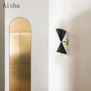 DecorBites™ Black LED Wall Lamp for Modern Home Lighting