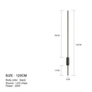 DecorBites™ Black LED Wall Lights - Modern Straight Line for Bedroom, Living Room, Kitchen Décor