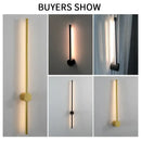 Modern black l-shaped led wall sconce for bedroom lighting