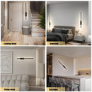 DecorBites™ Black LED Wall Sconce Minimalist Home Decor Light Fixture