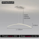 DecorBites™ Black Line Chandelier: Elegant Salon Design, Luxury Lighting for Home and Restaurant