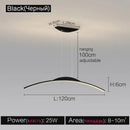 DecorBites™ Black Line Chandelier: Elegant Salon Design, Luxury Lighting for Home and Restaurant