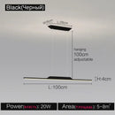 DecorBites™ Black Line Chandelier: Elegant Salon Design, Luxury Lighting for Home and Restaurant