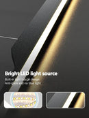 DecorBites™ Black Line Chandelier: Elegant Salon Design, Luxury Lighting for Home and Restaurant