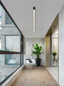 DecorBites™ Black Linear LED Ceiling Lamp for Living Room, Aisle, Dining Room